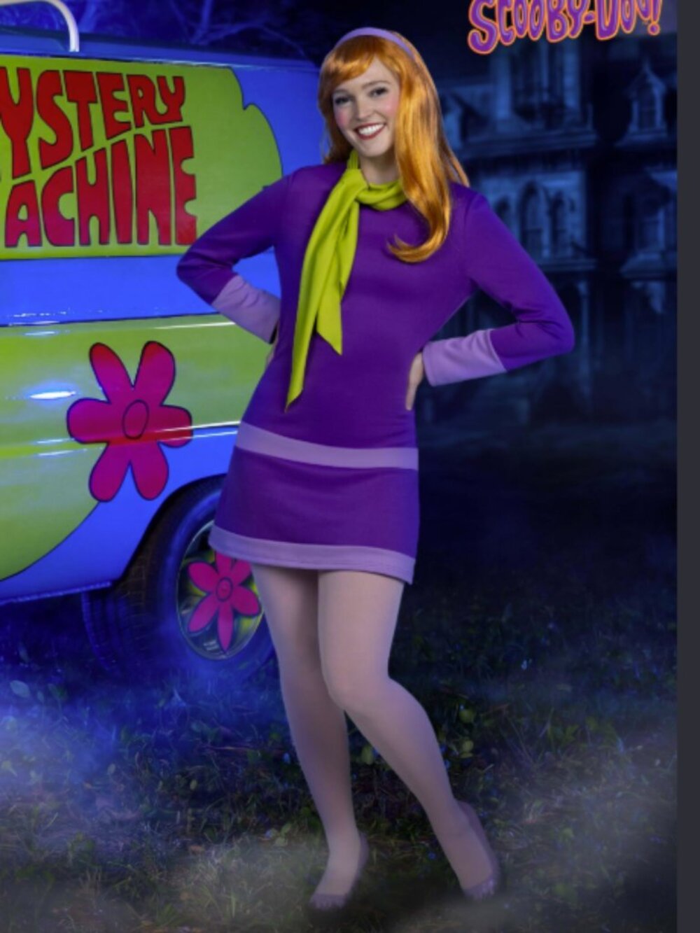 Scooby Doo's Daphne Blake Costume = NEW Women's Size Medium